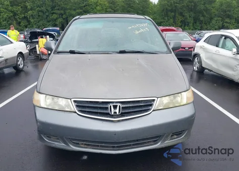 2002 Honda Odyssey Ex-L from USA, damaged, VIN 5FNRL189X2B041103